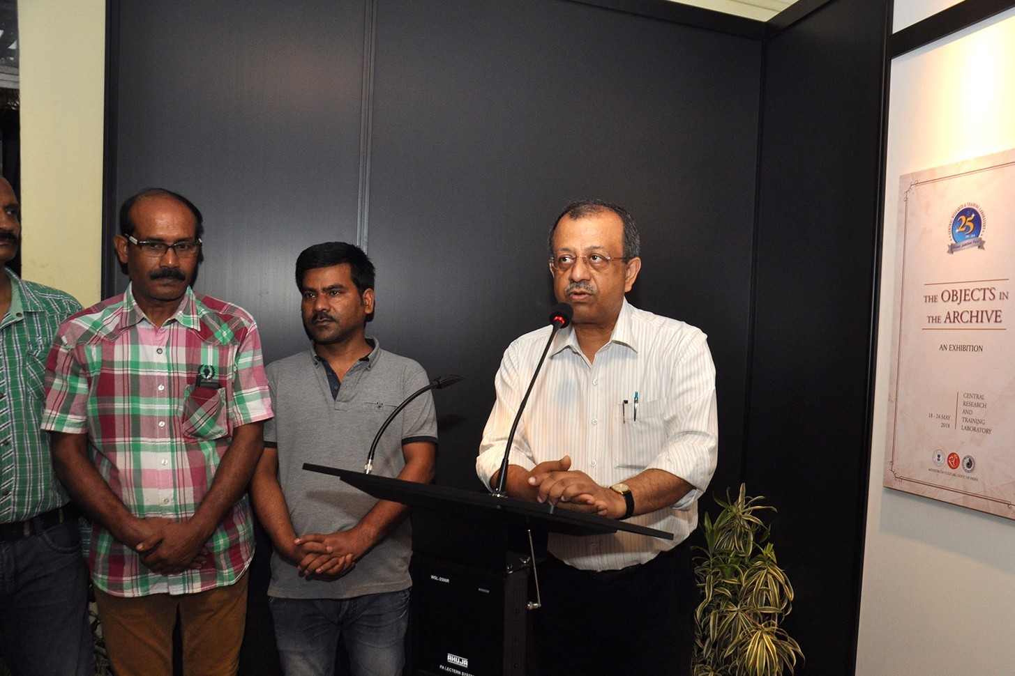 During inauguration : Dr. Jayanta Sengupta, Secretary and Curator, Victoria Memorial Hall 